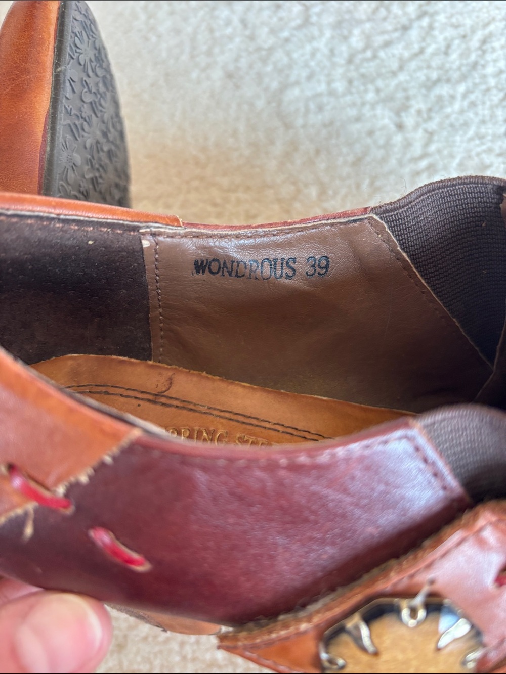Spring Step leather shoes - Picture 7 of 9